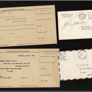 Lot 197 - UNITED STATES - British Solomon Islands:  United States Military mail covers, majority 6c stationery, but many franked. 154 in total - Image 23