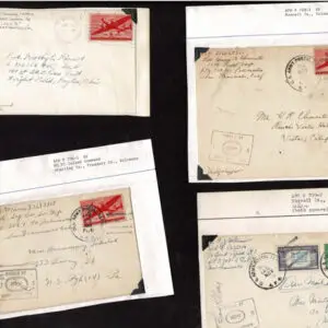 Lot 197 - UNITED STATES - British Solomon Islands:  United States Military mail covers, majority 6c stationery, but many franked. 154 in total - Image 25