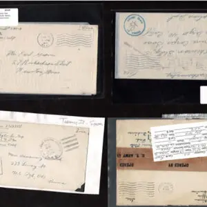 Lot 197 - UNITED STATES - British Solomon Islands:  United States Military mail covers, majority 6c stationery, but many franked. 154 in total - Image 26