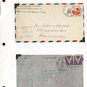 Lot 197 - UNITED STATES - British Solomon Islands:  United States Military mail covers, majority 6c stationery, but many franked. 154 in total - Image 28