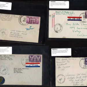 Lot 197 - UNITED STATES - British Solomon Islands:  United States Military mail covers, majority 6c stationery, but many franked. 154 in total - Image 37