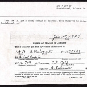 Lot 197 - UNITED STATES - British Solomon Islands:  United States Military mail covers, majority 6c stationery, but many franked. 154 in total - Image 60