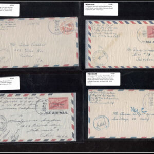 Lot 197 - UNITED STATES - British Solomon Islands:  United States Military mail covers, majority 6c stationery, but many franked. 154 in total - Image 64