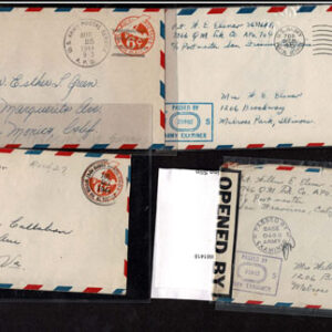 Lot 197 - UNITED STATES - British Solomon Islands:  United States Military mail covers, majority 6c stationery, but many franked. 154 in total - Image 75