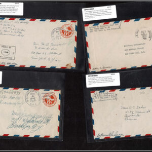 Lot 197 - UNITED STATES - British Solomon Islands:  United States Military mail covers, majority 6c stationery, but many franked. 154 in total - Image 76