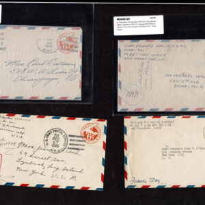 Lot 197 - UNITED STATES - British Solomon Islands:  United States Military mail covers, majority 6c stationery, but many franked. 154 in total - Image 79