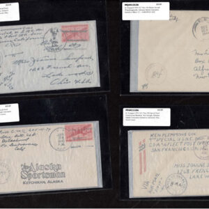 Lot 197 - UNITED STATES - British Solomon Islands:  United States Military mail covers, majority 6c stationery, but many franked. 154 in total - Image 94