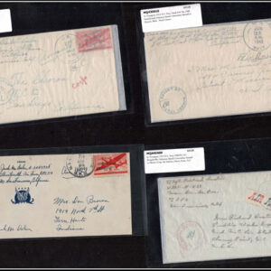 Lot 197 - UNITED STATES - British Solomon Islands:  United States Military mail covers, majority 6c stationery, but many franked. 154 in total - Image 96