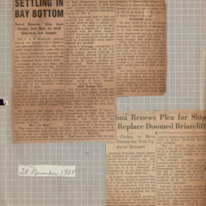 Lot 199 - UNITED STATES: POSTAL HISTORY:  1920's to 1849; A Famous NY Local Training Ship U.S.S. Briarcliff - Image 123