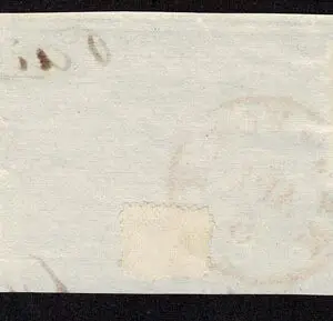 Lot 020 - UNITED STATES: 1847 5c dark brown - Image 2