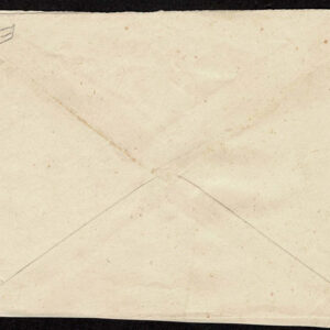 Lot 221 - GREAT BRITAIN: 1877 hand-drawn black pen and ink of a country Milk container - Image 2