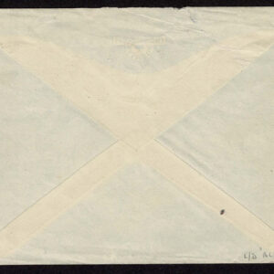 Lot 235 - GREAT BRITAIN 1948 pen and ink drawing of a bridge, possibly in Bath with clear addressing pane - Image 2