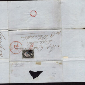 Lot 251 - UNITED STATES: Postmasters Provisional, New York, 5c black - Image 3