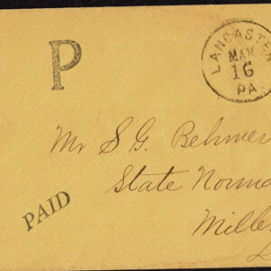 Lot 254 - UNITED STATES: Forgery; 1851-1861; 12c Two BISECTS "used" on  twocovers - Image 2