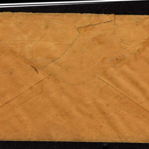 Lot 255 - UNITED STATES: 1857 rare Campaign Cover, the 3c rose has been added to the cover - Image 2