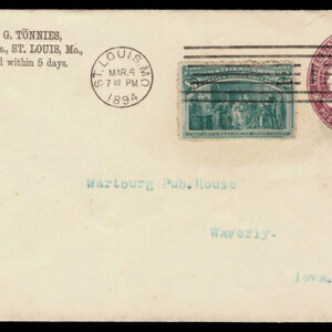 Lot 260 - UNITED STATES: 1843 Columbian Issue, $3 green - Image 1