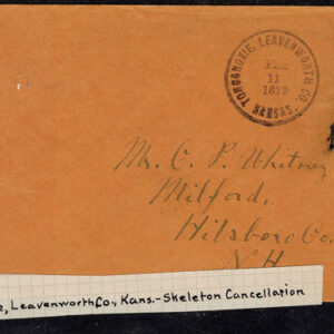 Lot 263 - UNITED STATES: Classic Fancy Cancels Forgeries; 8 fabulous covers - Image 7