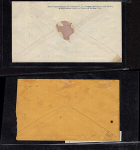 Lot 263 - UNITED STATES: Classic Fancy Cancels Forgeries; 8 fabulous covers - Image 8
