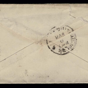 Lot 264 - UNITED STATES: Classic Fancy Cancels Forgeries; 22 covers and 2 stamps - Image 3