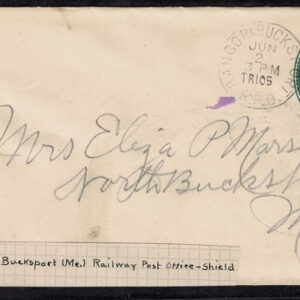 Lot 264 - UNITED STATES: Classic Fancy Cancels Forgeries; 22 covers and 2 stamps - Image 8