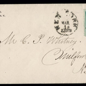 Lot 264 - UNITED STATES: Classic Fancy Cancels Forgeries; 22 covers and 2 stamps - Image 19