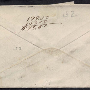 Lot 264 - UNITED STATES: Classic Fancy Cancels Forgeries; 22 covers and 2 stamps - Image 28