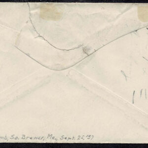 Lot 264 - UNITED STATES: Classic Fancy Cancels Forgeries; 22 covers and 2 stamps - Image 35