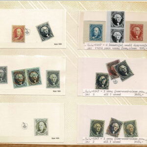 Lot 265 - UNITED STATES FORGERIES & FANTASIES: 19th Century approximately 975  "stamps" - Image 12
