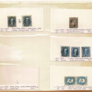 Lot 265 - UNITED STATES FORGERIES & FANTASIES: 19th Century approximately 975  "stamps" - Image 14