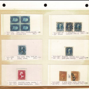 Lot 265 - UNITED STATES FORGERIES & FANTASIES: 19th Century approximately 975  "stamps" - Image 15