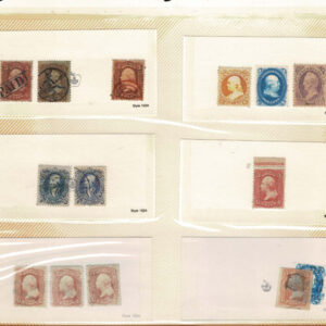 Lot 265 - UNITED STATES FORGERIES & FANTASIES: 19th Century approximately 975  "stamps" - Image 21
