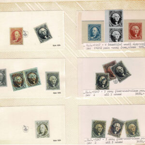Lot 265 - UNITED STATES FORGERIES & FANTASIES: 19th Century approximately 975  "stamps" - Image 23