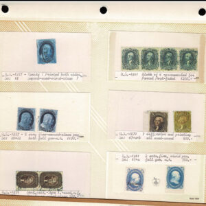 Lot 265 - UNITED STATES FORGERIES & FANTASIES: 19th Century approximately 975  "stamps" - Image 24