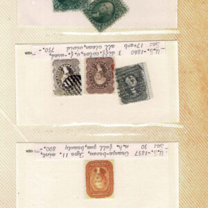 Lot 265 - UNITED STATES FORGERIES & FANTASIES: 19th Century approximately 975  "stamps" - Image 33
