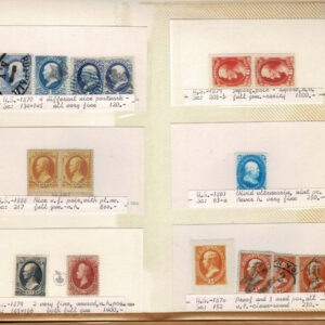 Lot 265 - UNITED STATES FORGERIES & FANTASIES: 19th Century approximately 975  "stamps" - Image 35