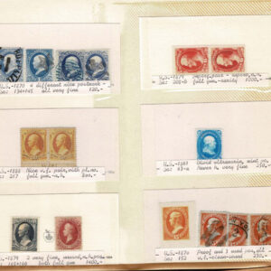 Lot 265 - UNITED STATES FORGERIES & FANTASIES: 19th Century approximately 975  "stamps" - Image 39