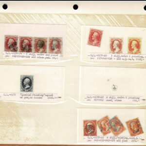 Lot 265 - UNITED STATES FORGERIES & FANTASIES: 19th Century approximately 975  "stamps" - Image 41