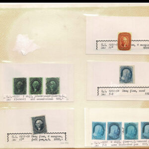 Lot 265 - UNITED STATES FORGERIES & FANTASIES: 19th Century approximately 975  "stamps" - Image 45