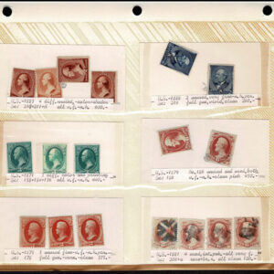 Lot 265 - UNITED STATES FORGERIES & FANTASIES: 19th Century approximately 975  "stamps" - Image 46