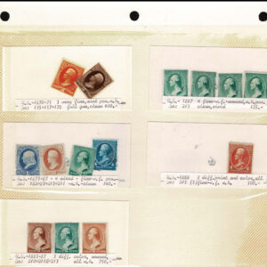 Lot 265 - UNITED STATES FORGERIES & FANTASIES: 19th Century approximately 975  "stamps" - Image 53