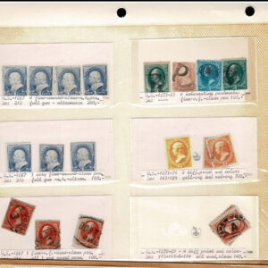 Lot 265 - UNITED STATES FORGERIES & FANTASIES: 19th Century approximately 975  "stamps" - Image 55
