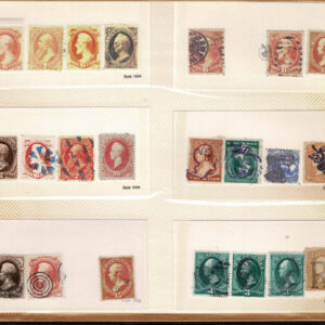 Lot 265 - UNITED STATES FORGERIES & FANTASIES: 19th Century approximately 975  "stamps" - Image 61