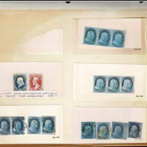 Lot 265 - UNITED STATES FORGERIES & FANTASIES: 19th Century approximately 975  "stamps" - Image 67