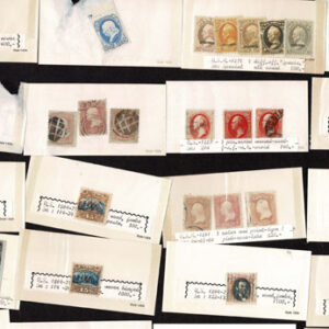 Lot 265 - UNITED STATES FORGERIES & FANTASIES: 19th Century approximately 975  "stamps" - Image 70
