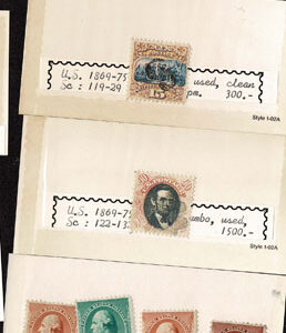 Lot 265 - UNITED STATES FORGERIES & FANTASIES: 19th Century approximately 975  "stamps" - Image 74