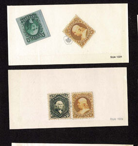 Lot 265 - UNITED STATES FORGERIES & FANTASIES: 19th Century approximately 975  "stamps" - Image 76