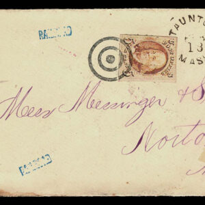 Lot 266 - UNITED STATES: 1847 Issue; 11 Covers; 5c (9), 10c (2) - Image 1