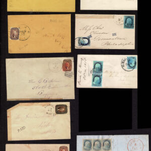 Lot 267 - UNITED STATES: Imperforates; 15 covers - Image 1