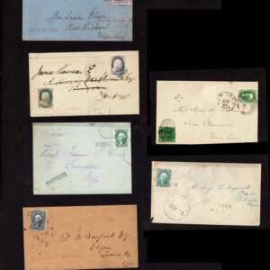 Lot 267 - UNITED STATES: Imperforates; 15 covers - Image 3