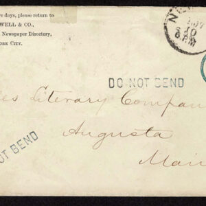 Lot 269 - UNITED STATES: Early Perforated Issues to 90c, 33 Covers - Image 4